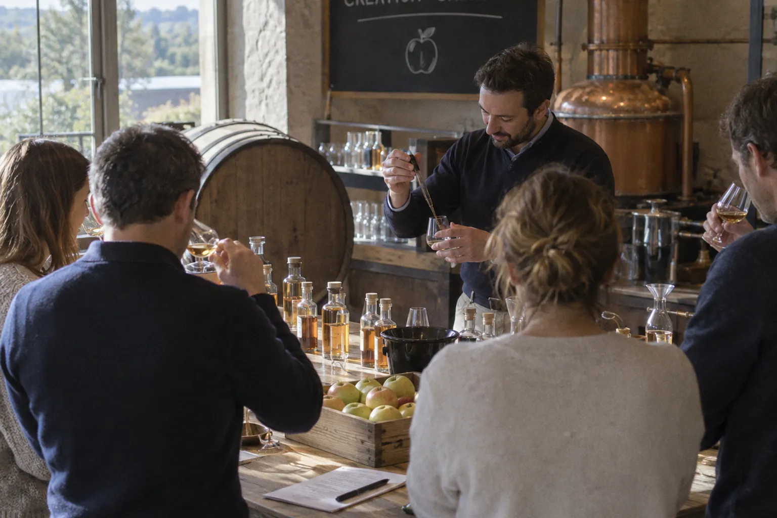 Ateliers de dégustation de calvados : organiser une expérience sensorielle pour vos équipes