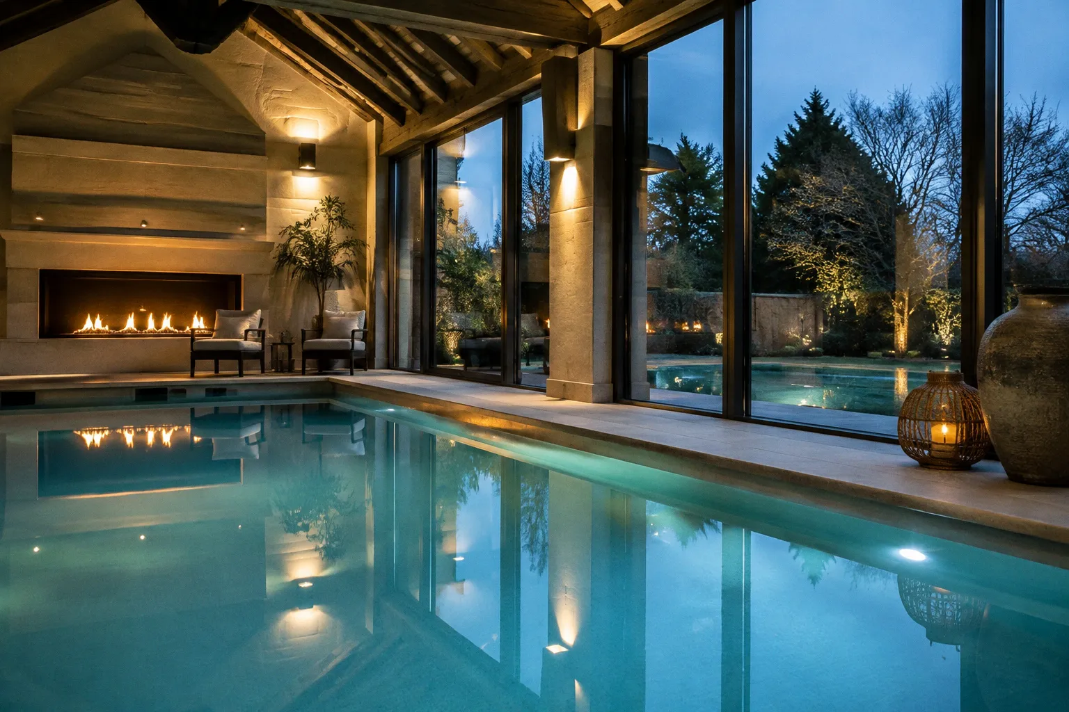 Piscine intérieure en villa de prestige : étapes de sélection