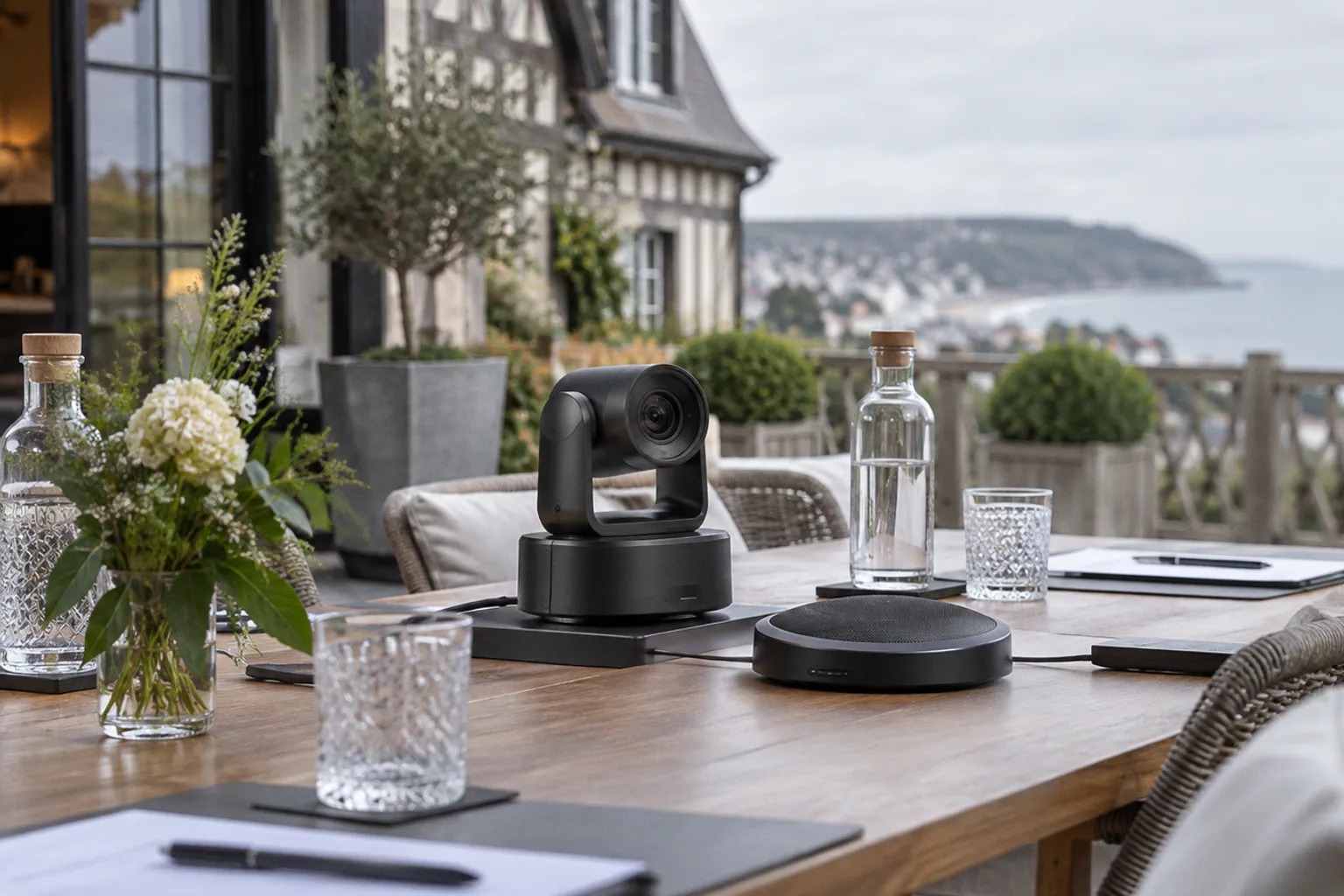 Séminaire hybride en villa : les équipements techniques indispensables