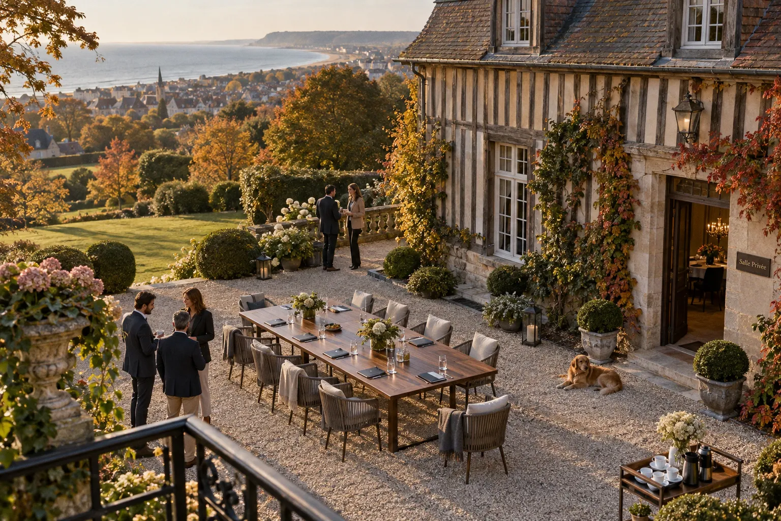 Séminaires d'entreprise : pourquoi les villas de luxe à Deauville concurrencent les hôtels